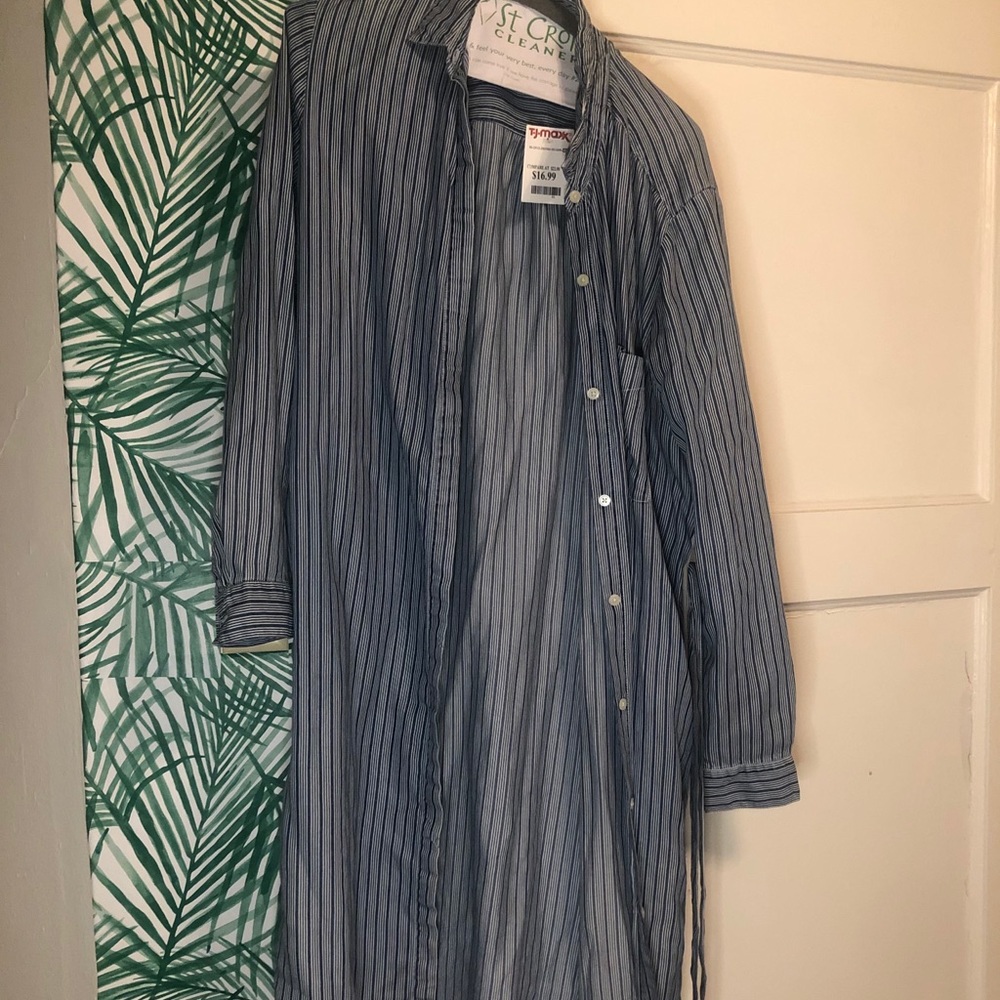 GAP floor length peasant wrap dress